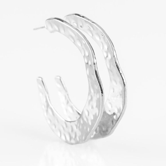 The HOOP Up - Silver Hoops Earrings